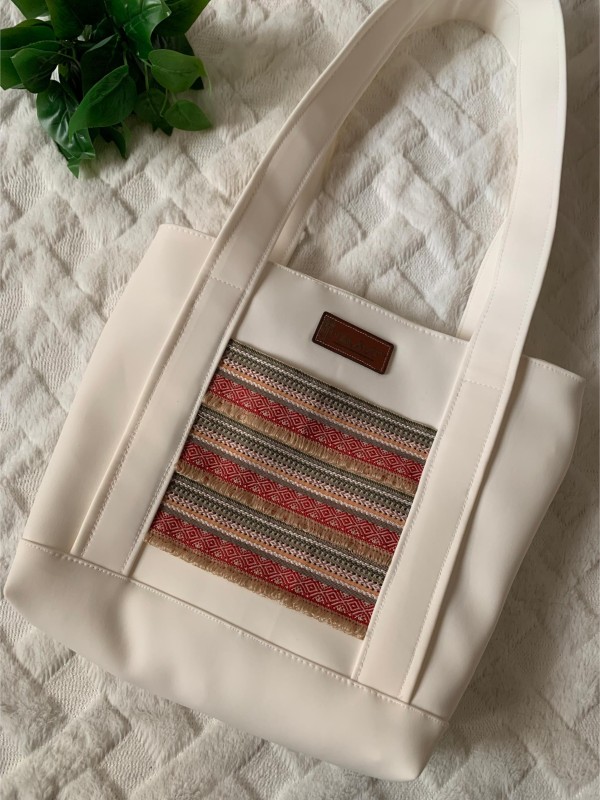 Women Bag -  Cactus - White